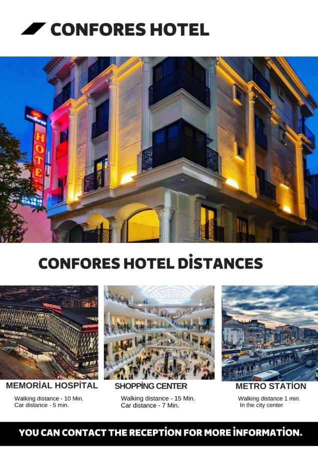 Confores Hotel Κωνσταντινούπολη Εξωτερικό φωτογραφία